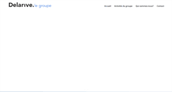 Desktop Screenshot of delarive.com